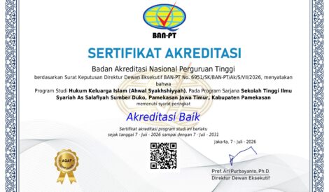 sk akreditasi HKI STISA PAMEKASAN