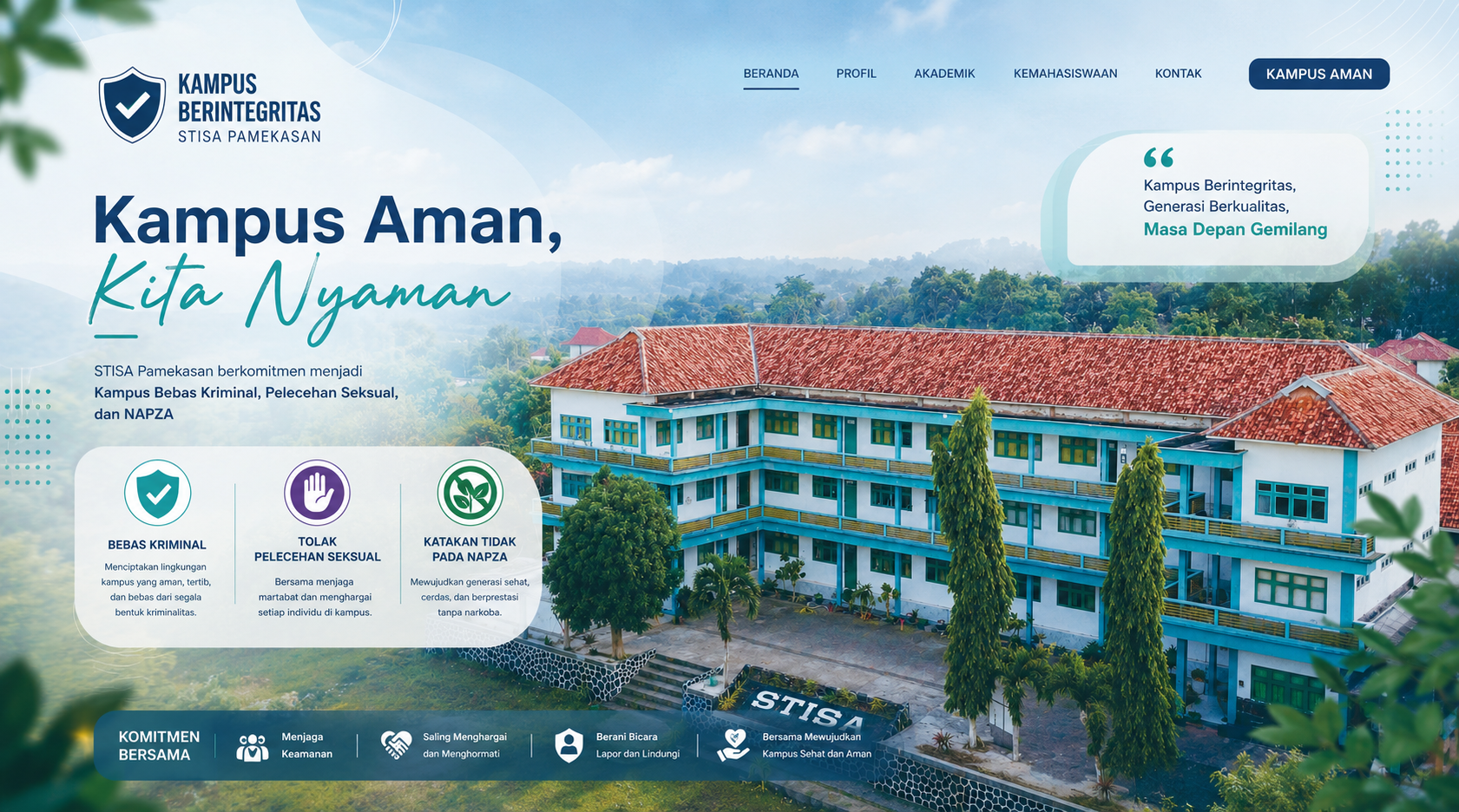 STISA Pamekasan Resmi Luncurkan Peraturan Kampus Bebas Kriminal, Pelecehan Seksual, dan NAPZA